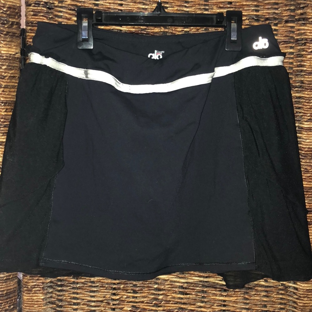 Alo Black tennis skort